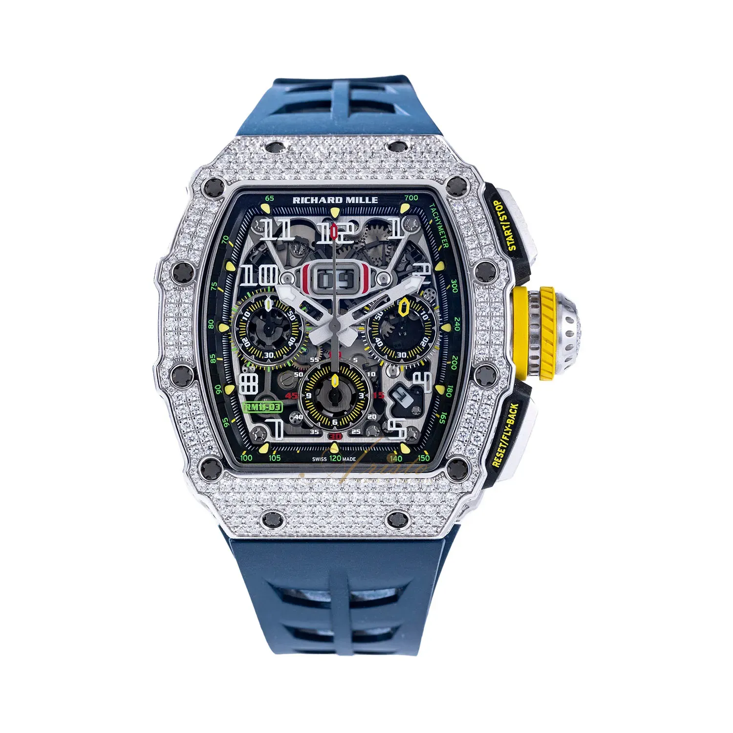 RICHARD MILLE | RM11-03 WG Full Setting - Aristo Watch